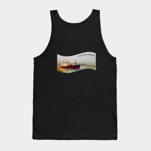 Foggy Morro Bay California Tank Top